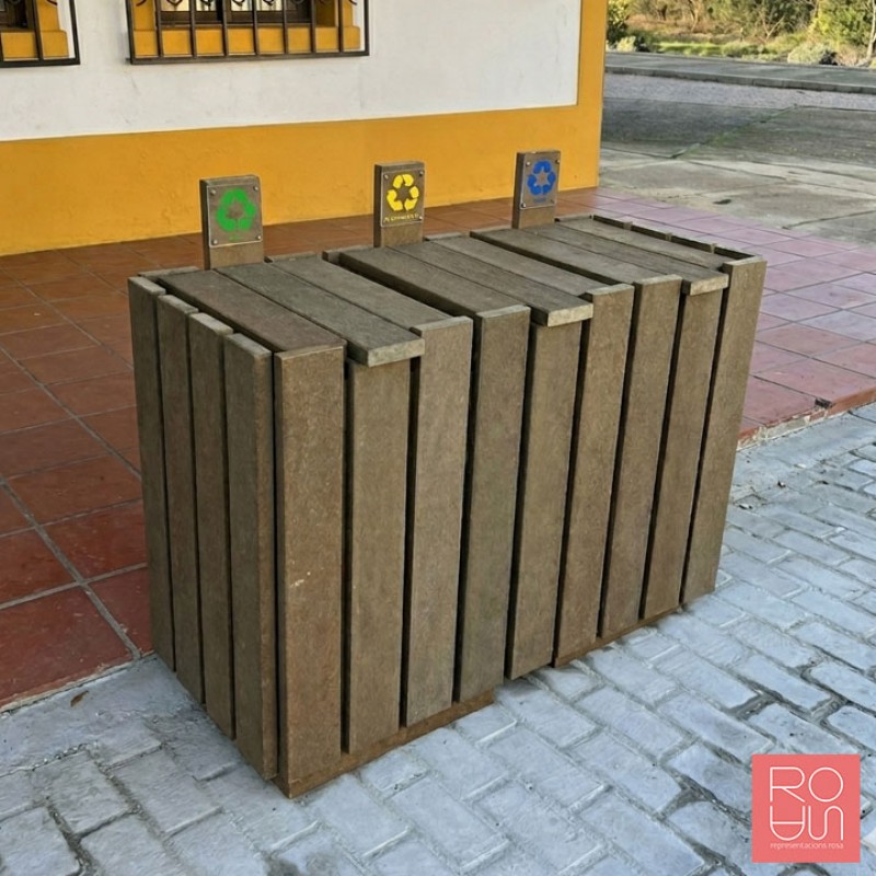 Papereres de Reciclatge Modulars de Plàstic Reciclat Ecopunt